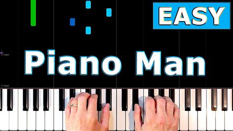 piano man easy tutorial|More.